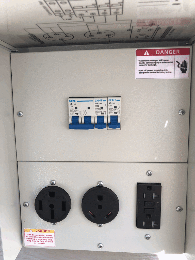 a Dedicated Electrical Circuits panel